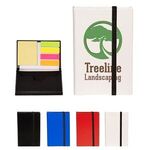 Buy Advertising Go-Getter Hard Cover Sticky Notepad / Business Card 
