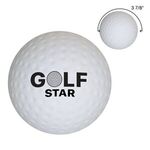 Buy Custom Printed Golf Ball Shape Stress Reliever