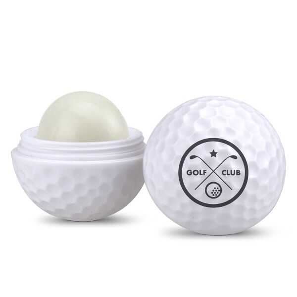 Main Product Image for Golf Ball Shaped Lip Balm Container