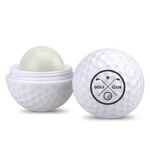 Golf Ball Shaped Lip Balm Container -  