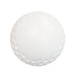 Golf Ball Stress Ball - White