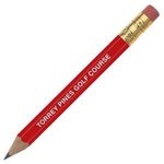 Golf Pencil - Hex with Eraser -  