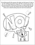 Good Touch Bad Touch Coloring and Activity Book -  