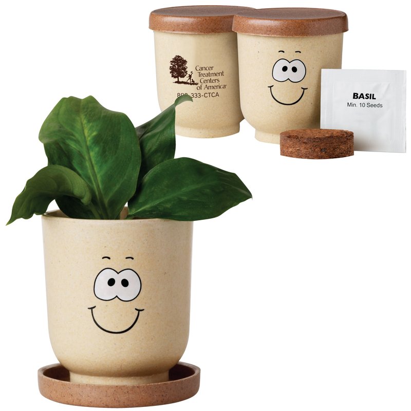 Main Product Image for Goofy Group (TM) Grow Pot Eco-Planter with Basil Seeds