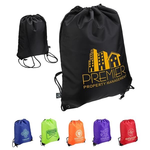 Main Product Image for Marketing Grab N Go Rpet Budget Drawstring Backpack