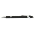 Granada Velvet-Touch Aluminum Stylus Pen - Black