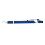 Granada Velvet-Touch Aluminum Stylus Pen - Blue