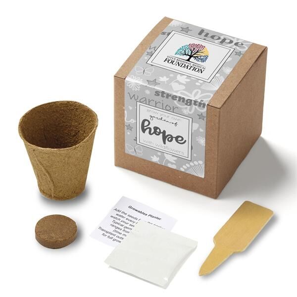 Main Product Image for Gray Garden of Hope Seed Planter Kit in Kraft Box
