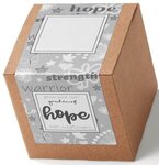 Gray Garden of Hope Seed Planter Kit in Kraft Box - Gray