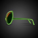 Green Alien Costume Sunglasses - Green