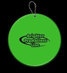 Green Circle Plastic Medallion Badges