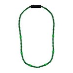 Green LED Beaded Necklaces - Green