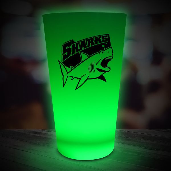 Main Product Image for Pint Glass LED Light Up 16 Oz