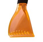 Gripper Ice Scraper - Translucent Orange