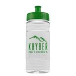 Groove 20 oz. Bottle - Push Pull Lid - Clear