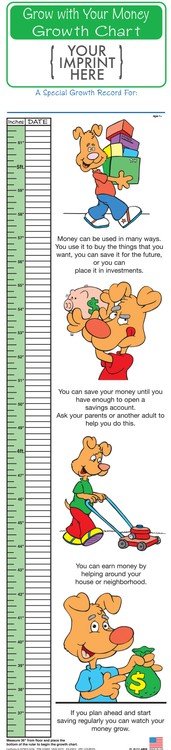 Main Product Image for Grow With Your Money Growth Chart
