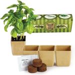 GrowPot Eco-Planter Herb 3 Pack -  