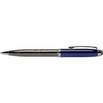 Guillox (TM) 9 Stylus Twist action Ballpoint - Blue