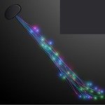 HAIR LIGHT UP SPARKLE CLIP EXTENSIONS - Multi Color