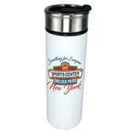 Halcyon® 16 oz. Voyager Tumbler, Full Color Digital - White