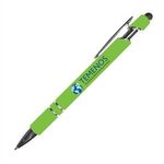 Halcyon® York Pen/Stylus, Full Color Digital - Lime Green