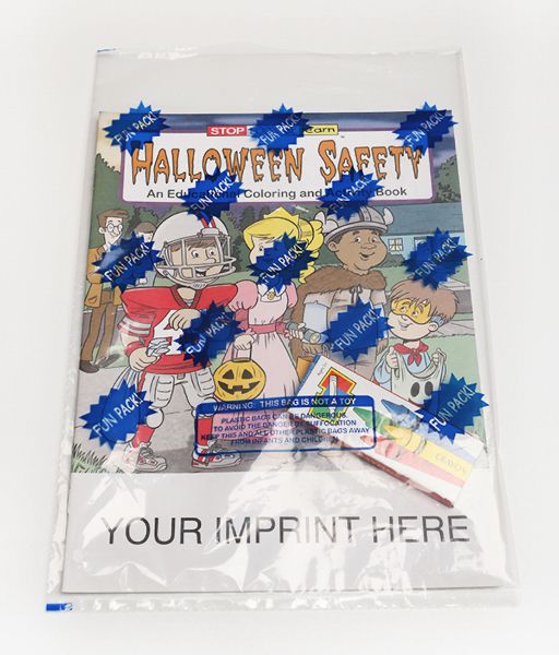 Main Product Image for Halloween Safety Coloring Book Fun Pack