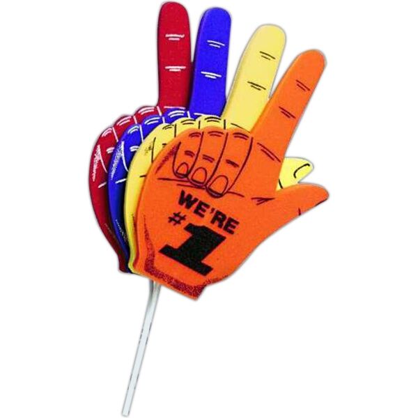 Main Product Image for Stock #1 Foam Hand-On-A-Stick
