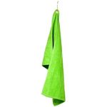 Hand Towel (16x25) - Dark Colors - Lime Green