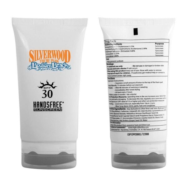 Main Product Image for Custom Printed HandsFree SPF 30 Sunscreen