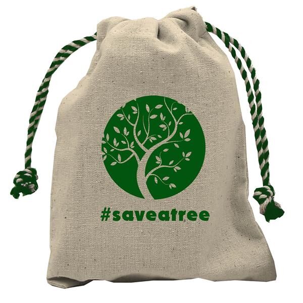 Main Product Image for Handy Canvas Drawstring Tote
