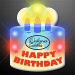 Buy Happy Birthday Cake LED Pin Blinkies