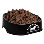 Happy Dog 8" Pet Bowl - Black