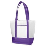 Harbor Non-Woven Boat Tote - Purple