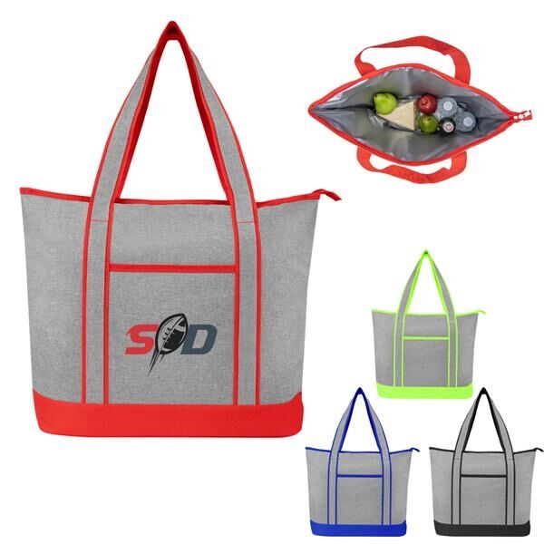 Main Product Image for Harborside Heathered Cooler Tote Bag