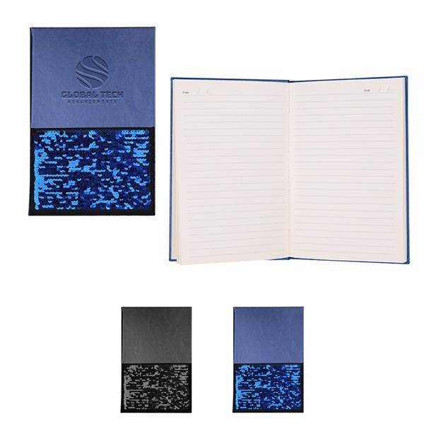 Main Product Image for HARD COVER SEQUIN POCKET JOURNAL