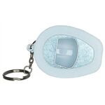 Hard Hat Bottle Opener Keyring - White