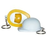 Hard Hat Bottle Opener Keyring -  