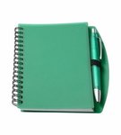 Hardcover Notebook And Pen Set - Green