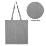 Harlow Heathered Tote Bag - Gray