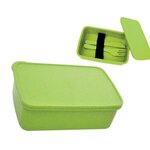 Harvest Lunch set With Full Color Lid - Lime