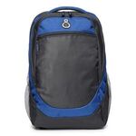 Hashtag Backpack with Back Access Laptop Compartment - Blue-reflex