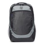 Hashtag Backpack with Back Access Laptop Compartment - Gray