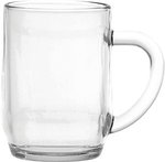 Haworth Glass Coffee Mug - Clear