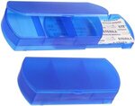 Health Case Bandage Holder & Pill Box - Blue