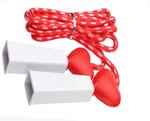 Heart Fitness Jump Rope - White-red