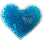 Heart Gel Bead Hot/Cold Packs - Baby Blue