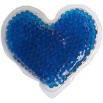 Heart Gel Bead Hot/Cold Packs - Blue