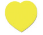 Heart Jar Opener - Yellow 7405u