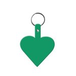 Heart Key Tag - Green
