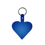 Heart Key Tag - Translucent Blue